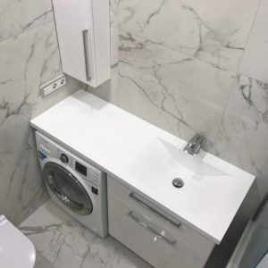 Компактна тумба для вузької пральної машини (Slim)