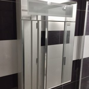 Арочне дзеркало для ванної кімнати (Півколо)